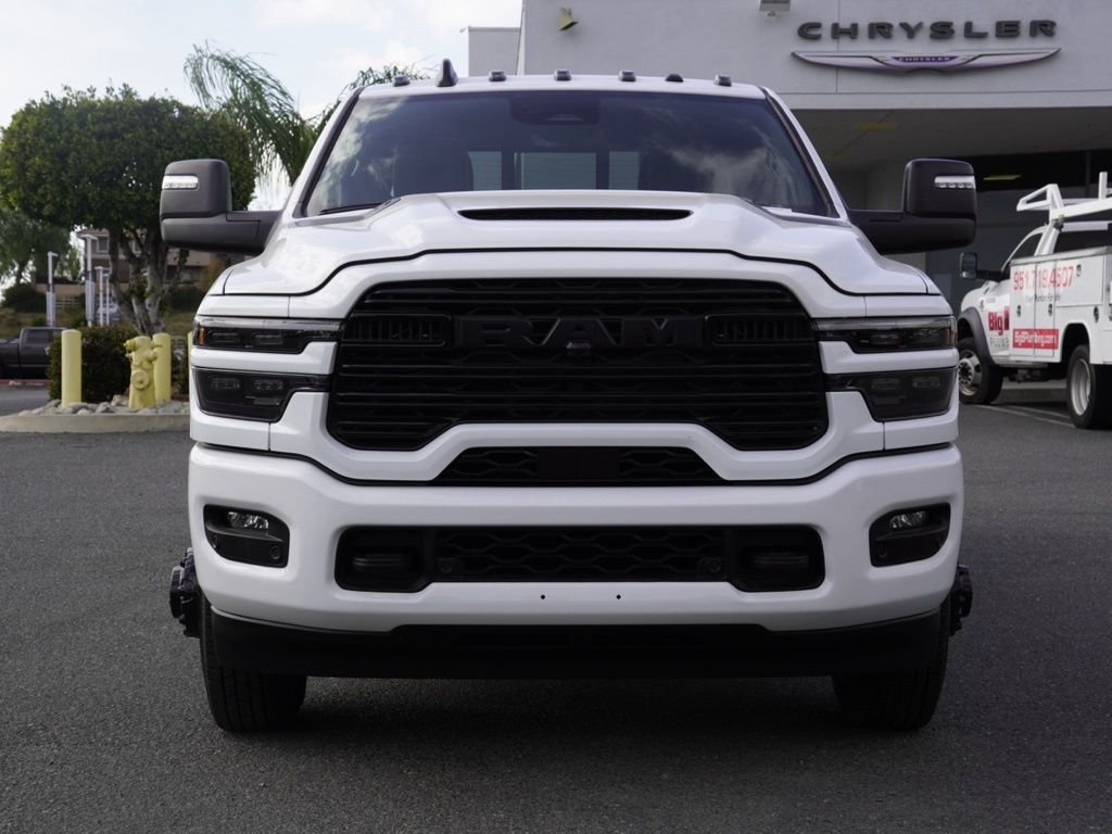 New 2026 Bright White Clear-Coat Exterior Paint RAM Laramie image 8