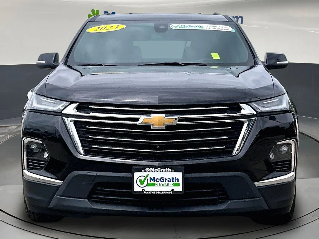 Certified Used 2023 Black Chevrolet LT Leather image 2