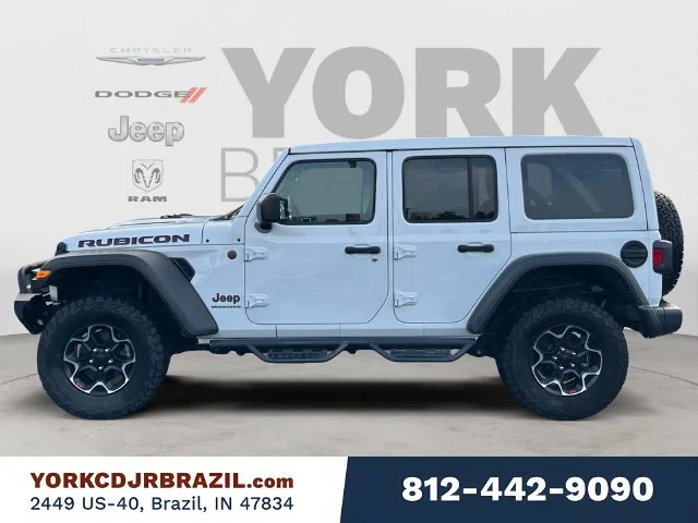 Used 2023 White Jeep Rubicon image 2