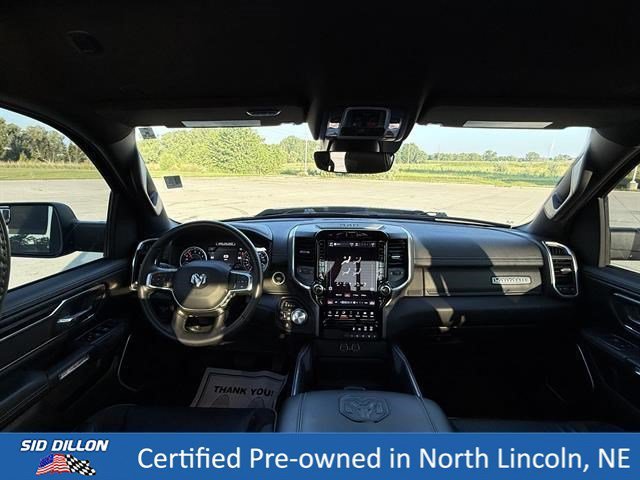 Used 2023 Diamond Black Crystal Pearlcoat Ram Laramie image 19