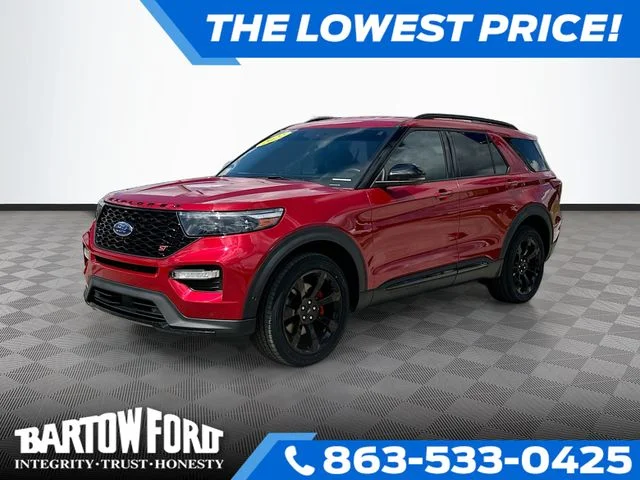 Used 2022 Red Ford ST image 1