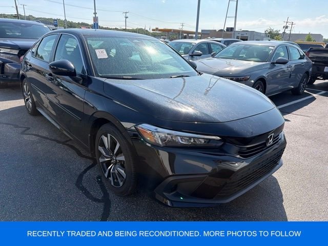 Used 2024 Crystal Black Pearl Honda EX image 1