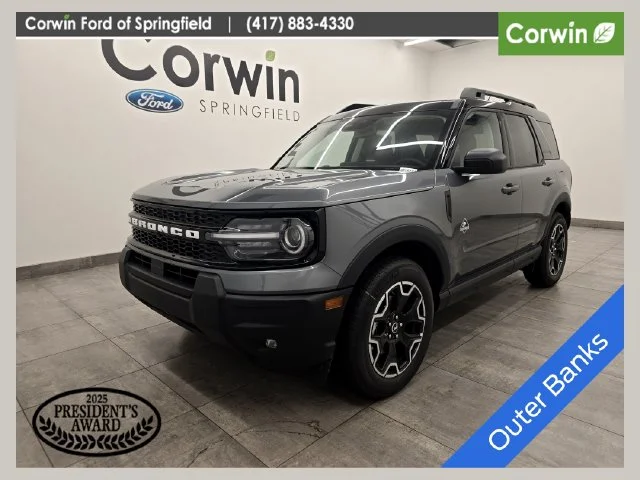 New 2026 Carbonized Gray Metallic Ford Outer Banks® image 1