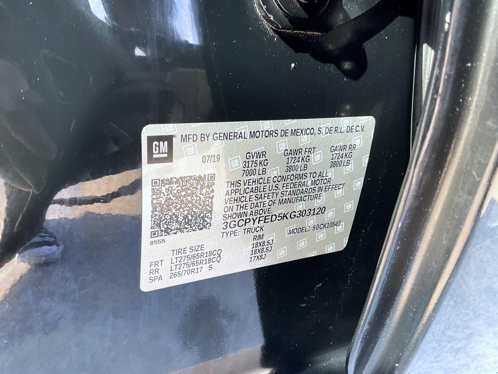 Used 2019 Black Chevrolet LT Trail Boss image 25