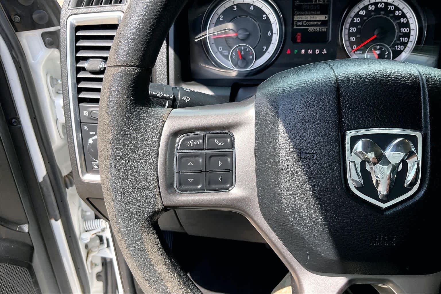 Used 2022 Bright White Clearcoat Ram SLT image 19