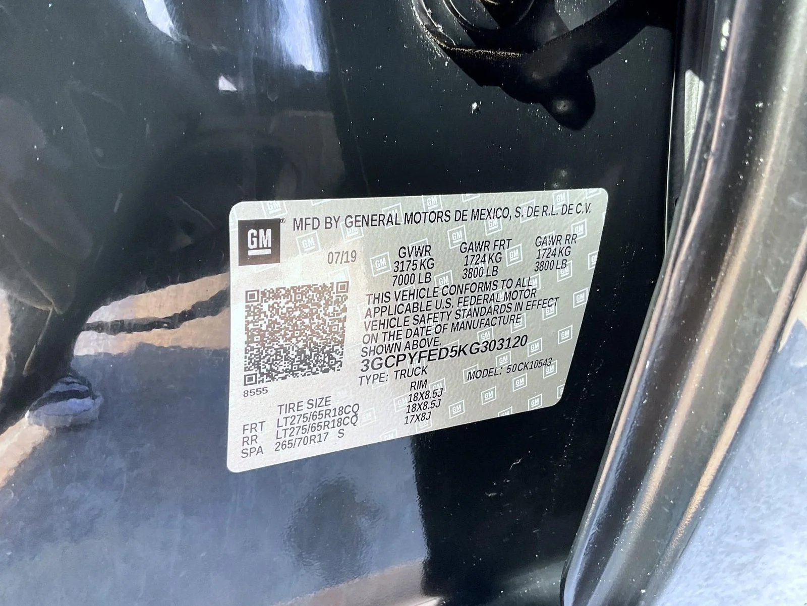 Used 2019 Black Chevrolet LT Trail Boss image 25