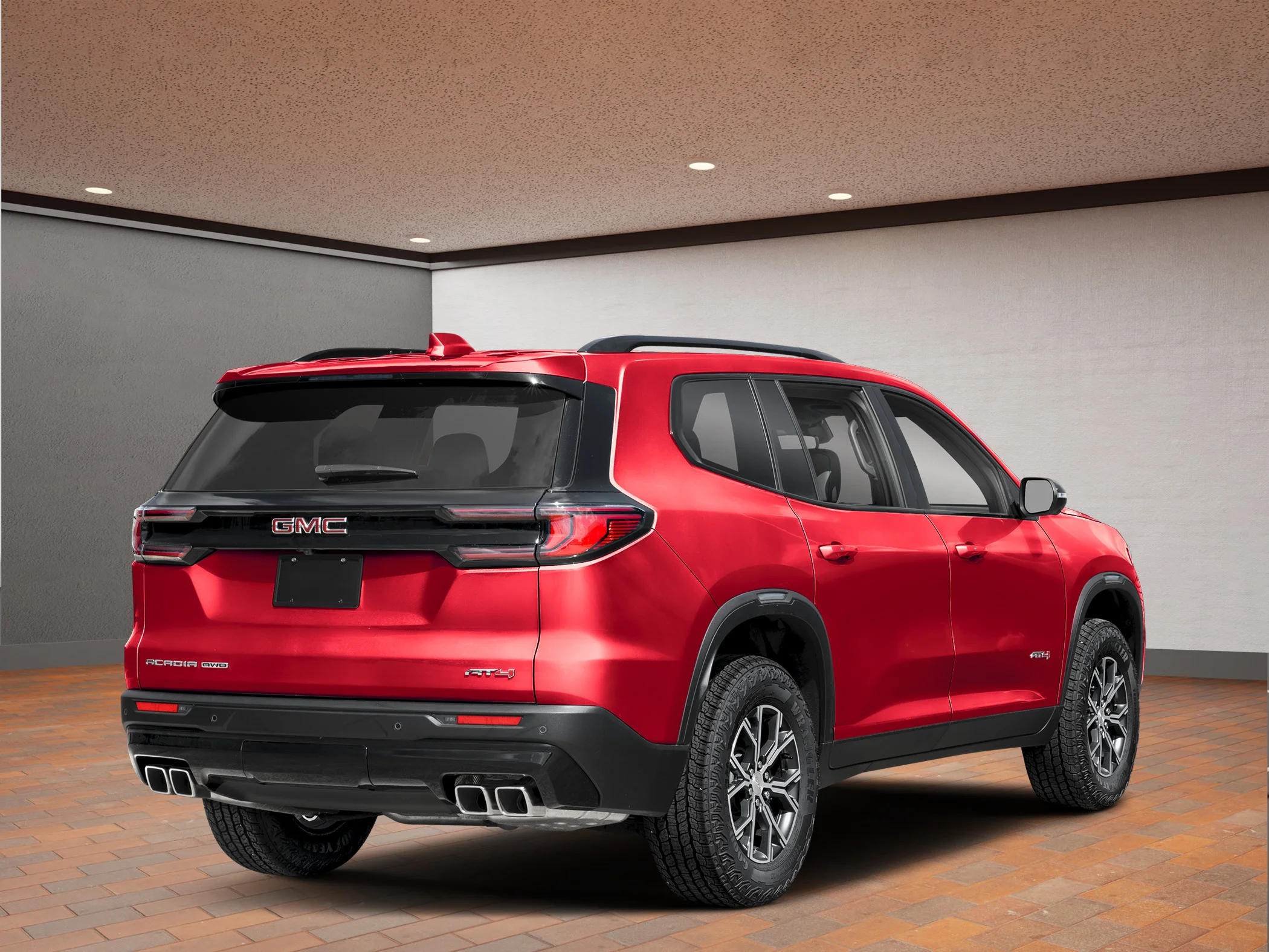 New 2026 Red GMC AWD Elevation image 2