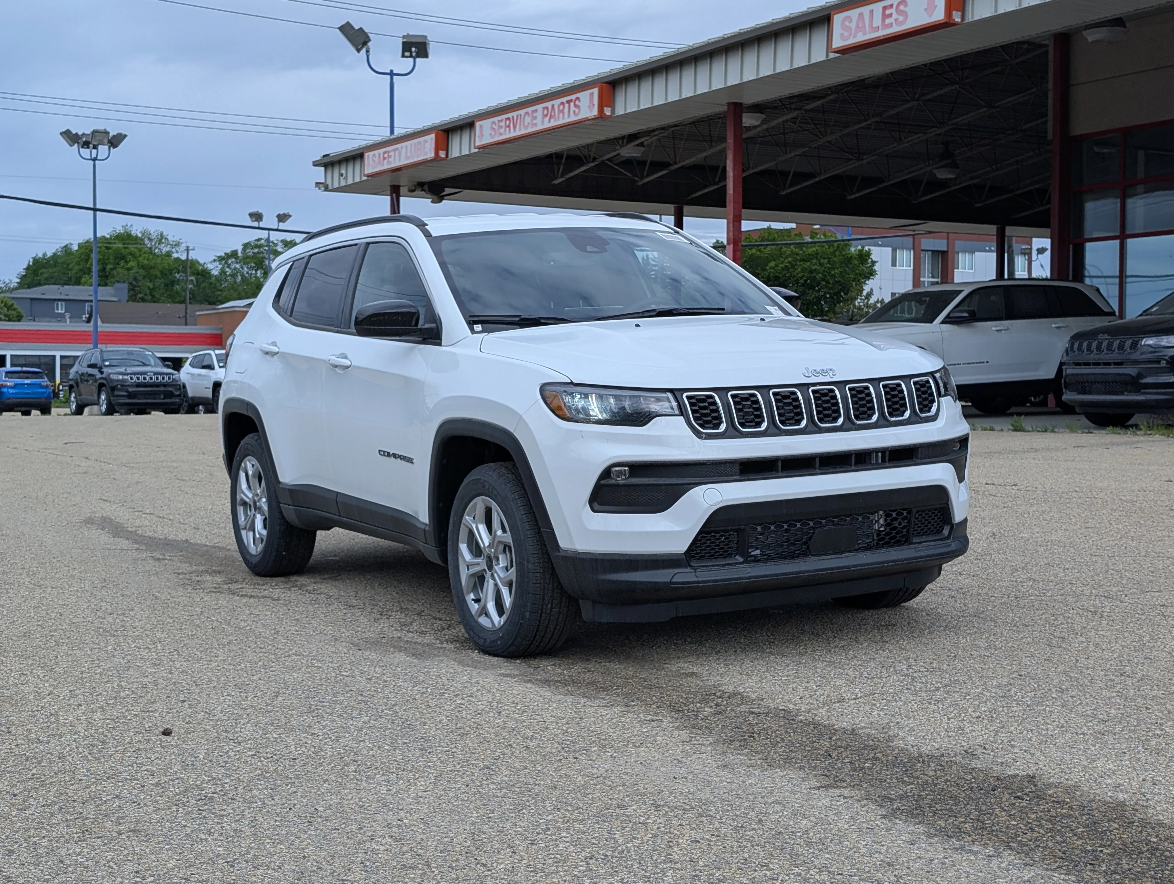 New 2026 Bright White Jeep North image 9
