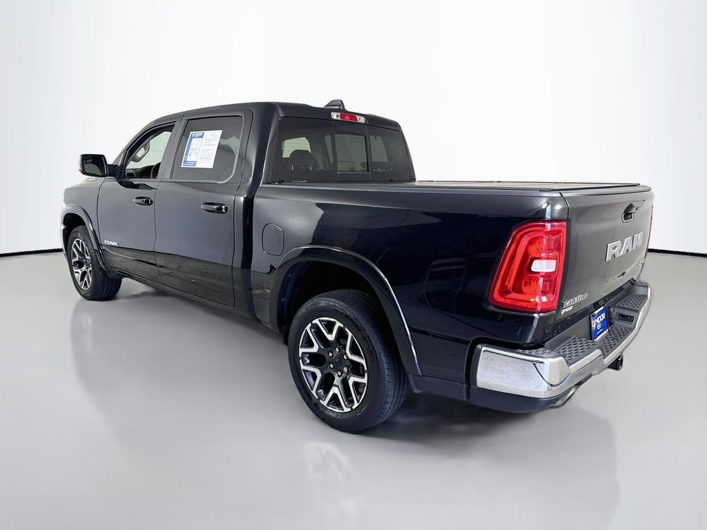 Used 2025 Diamond Black Crystal Pearlcoat Ram Laramie image 11