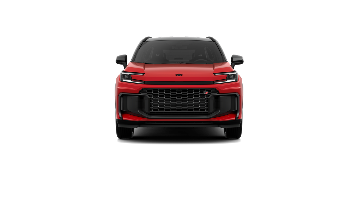 New 2026 Supersonic Red with Midnight Black Metallic roof Toyota GR SPORT image 17