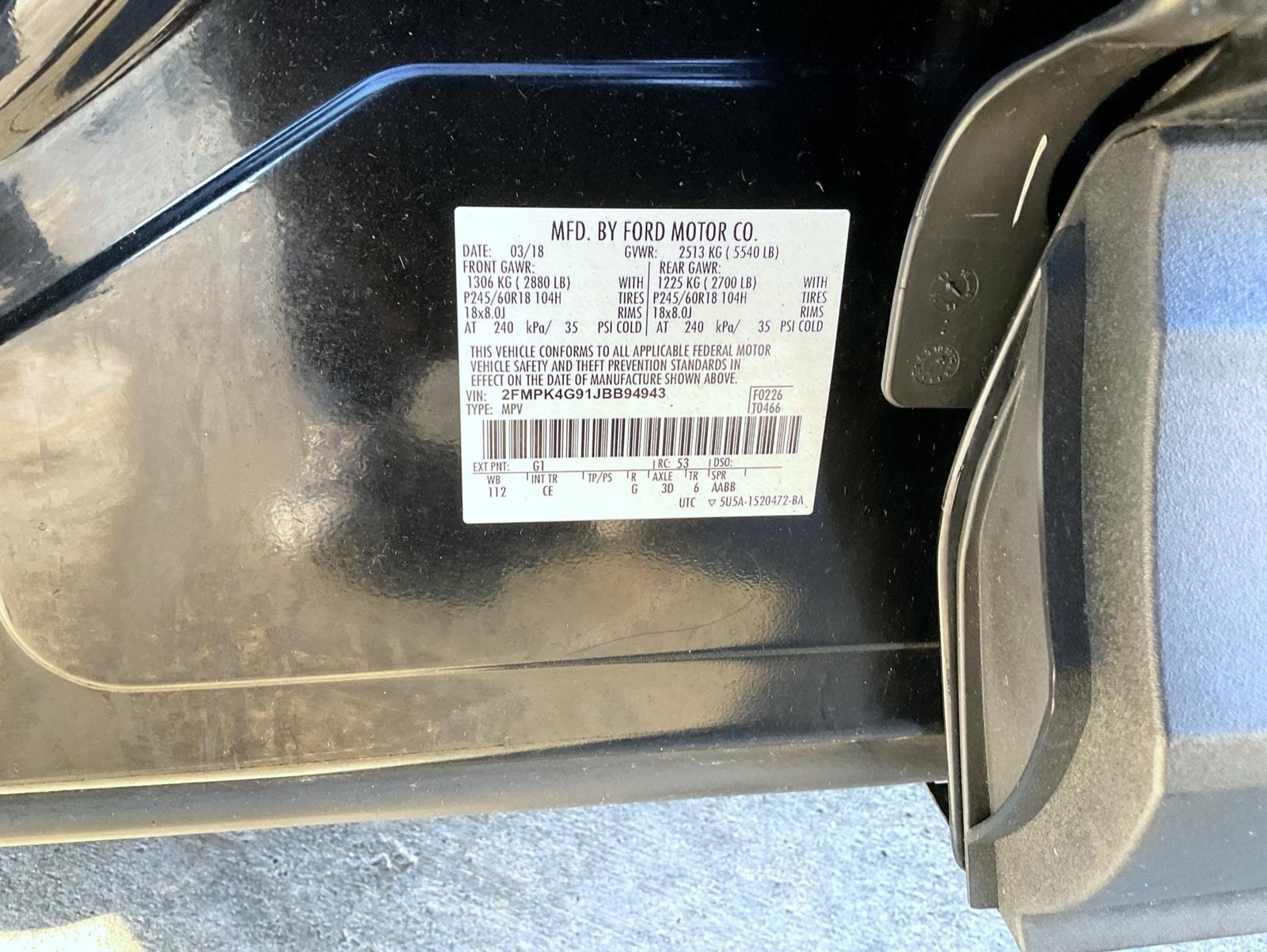 Used 2018 Black Ford SE image 31