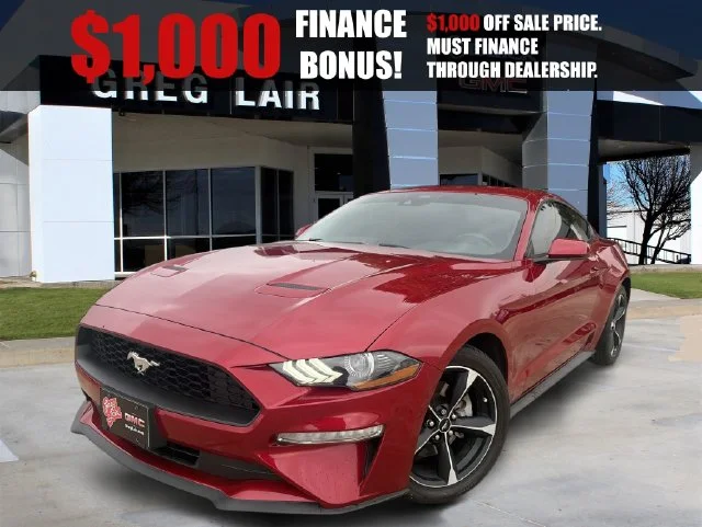 Used 2021 Red Ford EcoBoost image 1