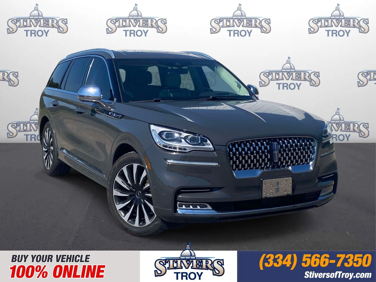 Used 2020 Gray Lincoln Black Label Grand Touring image 1