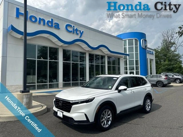 Certified Used 2023 Platinum White Pearl Honda EX-L image 1