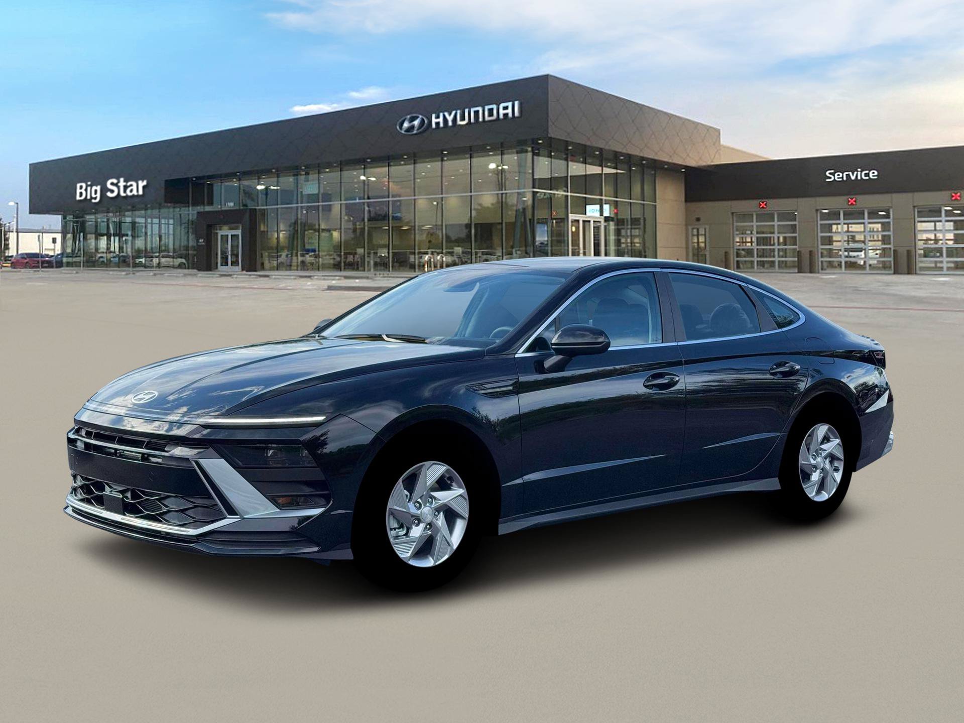 New 2026 Abyss Black Hyundai SE image 2