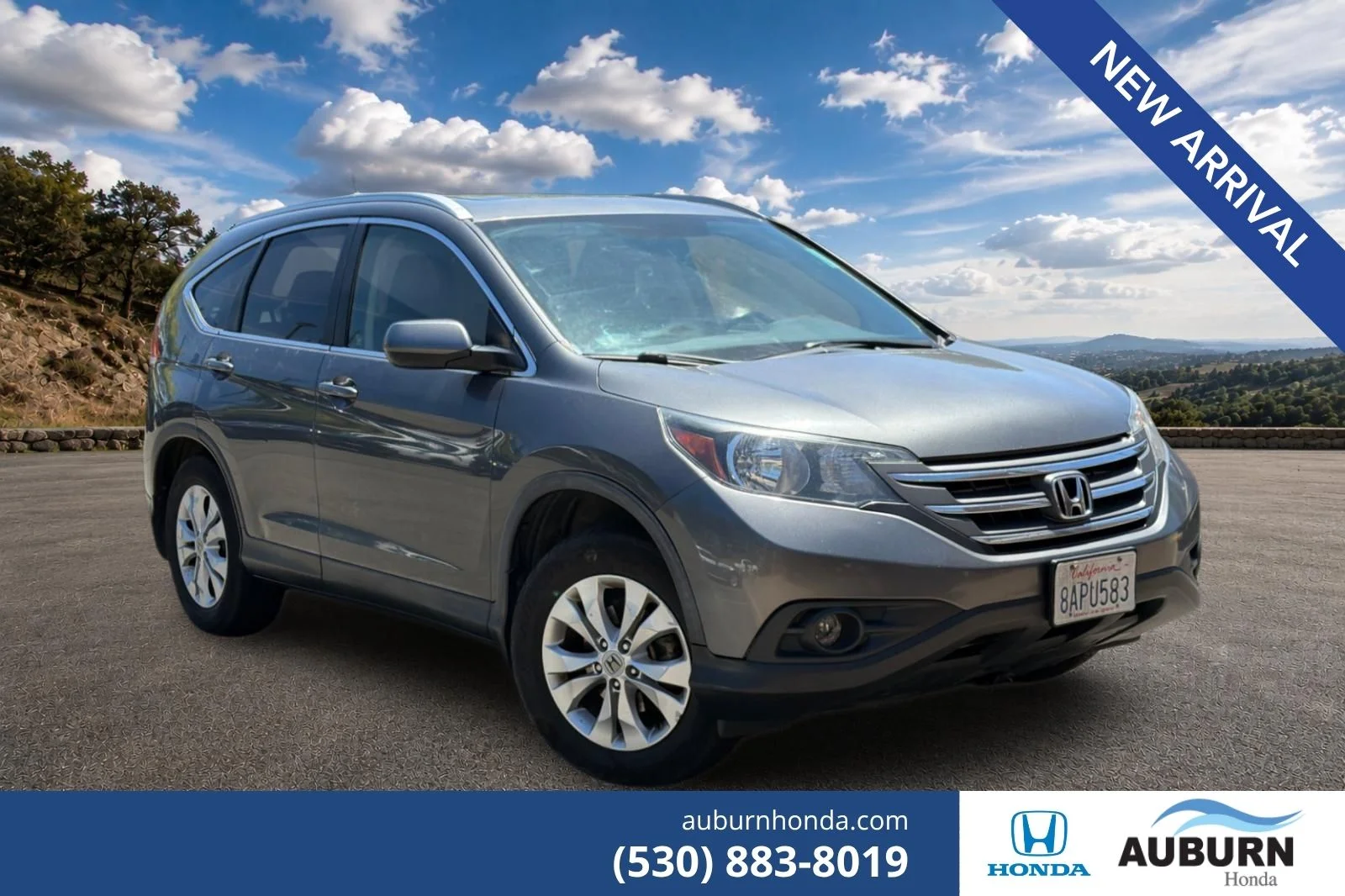 Used 2012 Polished Metal Metallic Honda EX-L image 1
