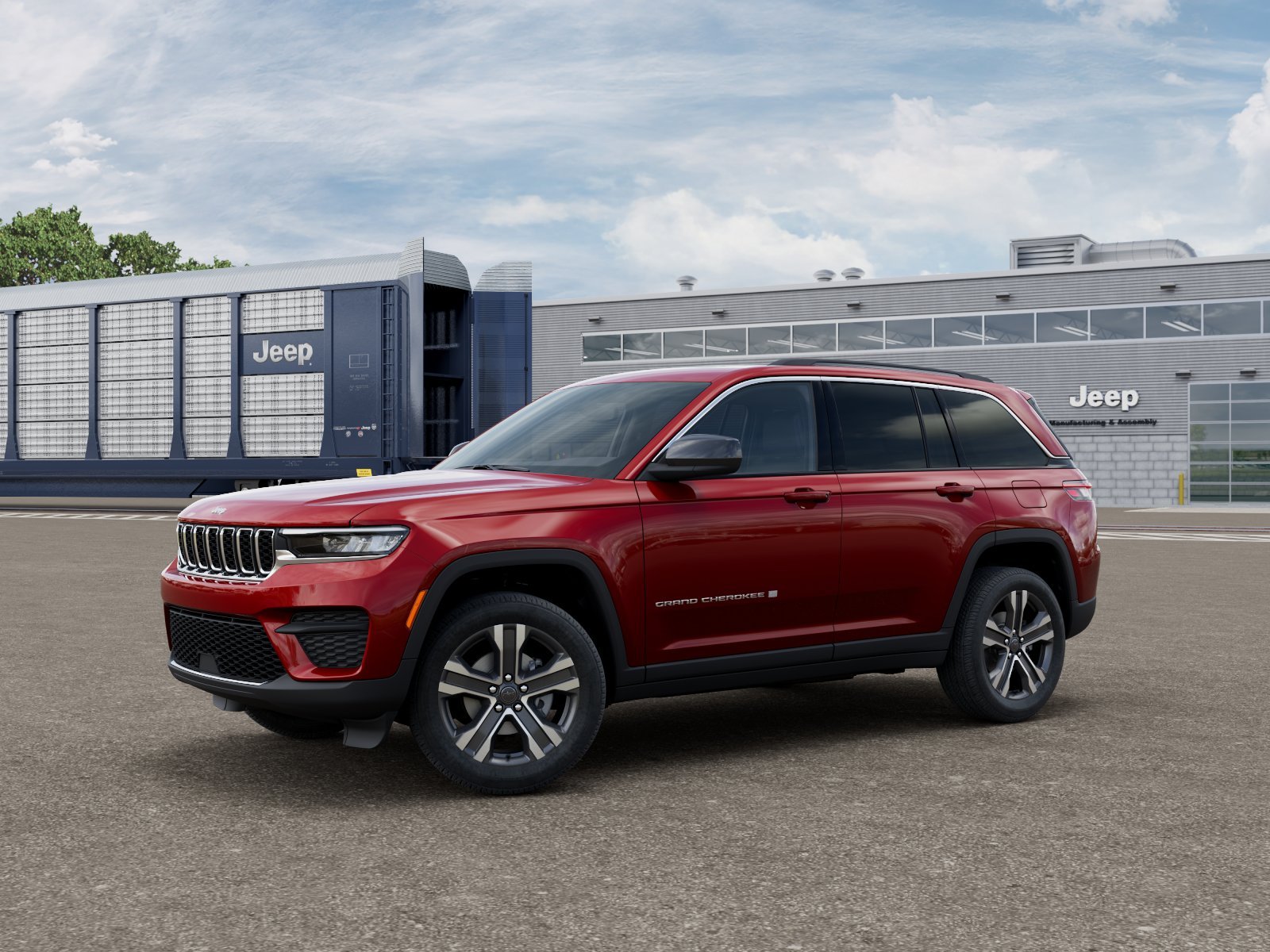 New 2027 Red Hot Pearlcoat Jeep Laredo X image 1