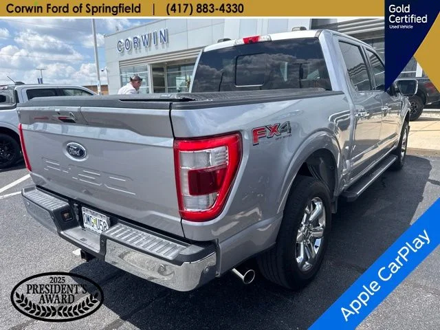 Certified Used 2022 Silver Metallic Ford Lariat image 7