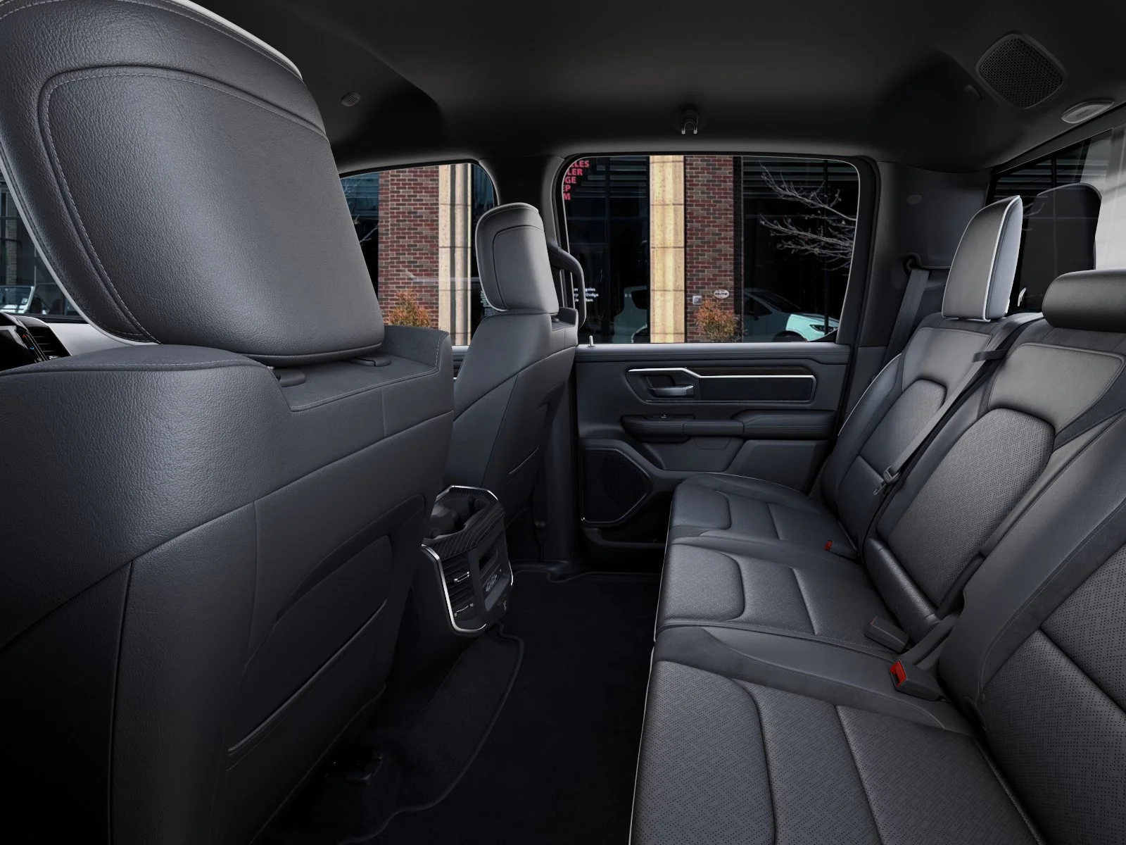 New 2026 Granite Crystal Metallic Clear-Coat Exterior Paint RAM Laramie image 49