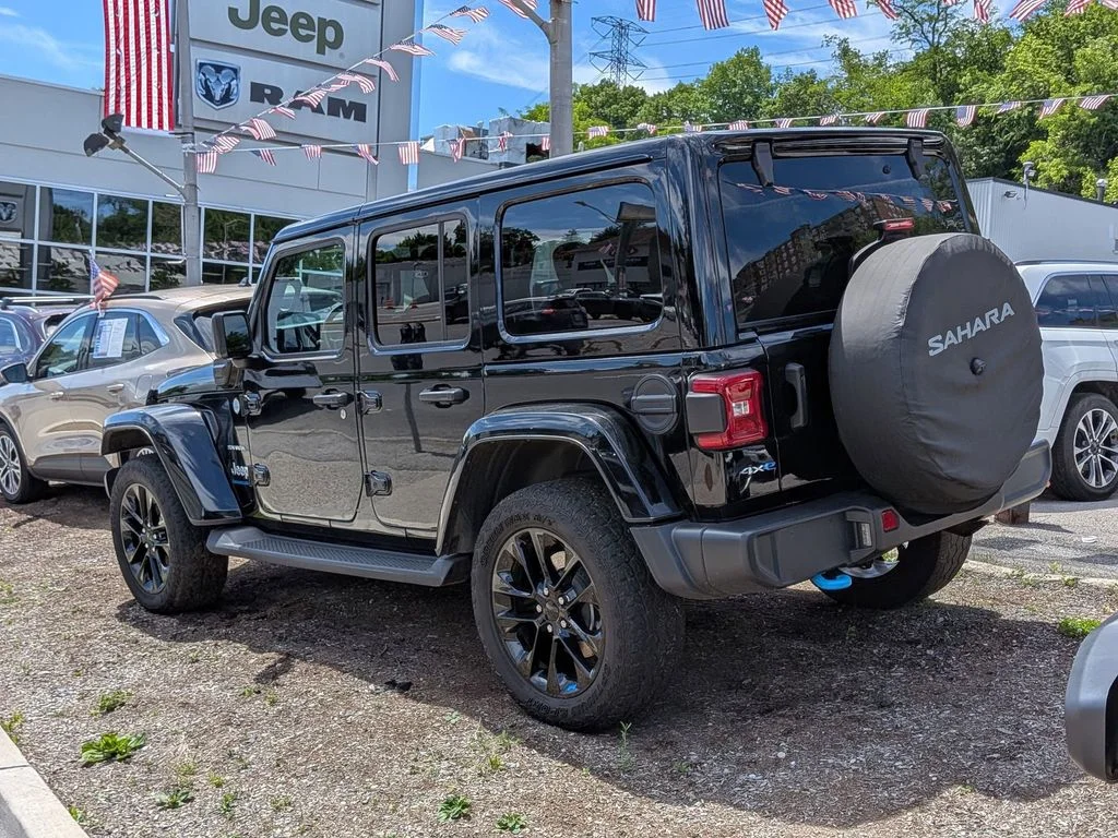 Used 2023 Black Jeep Sahara 4xe image 8