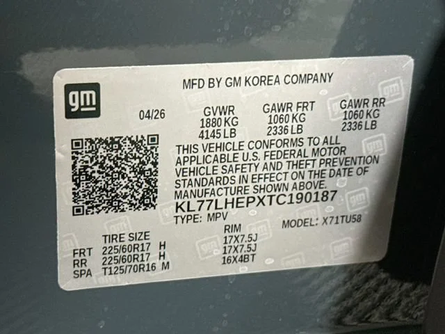 New 2026 Cypress Gray Chevrolet LT image 29