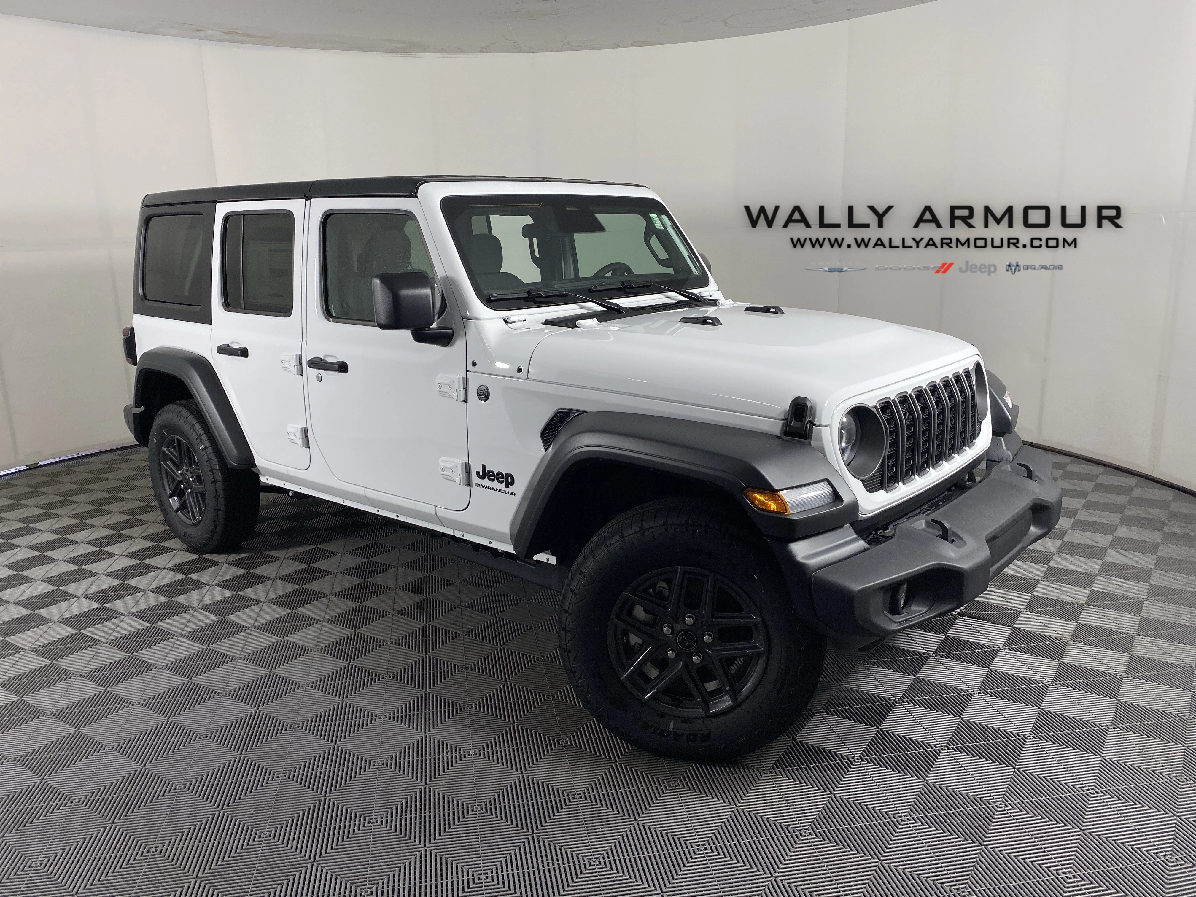 New 2026 Bright White Clearcoat Jeep Sport S image 1