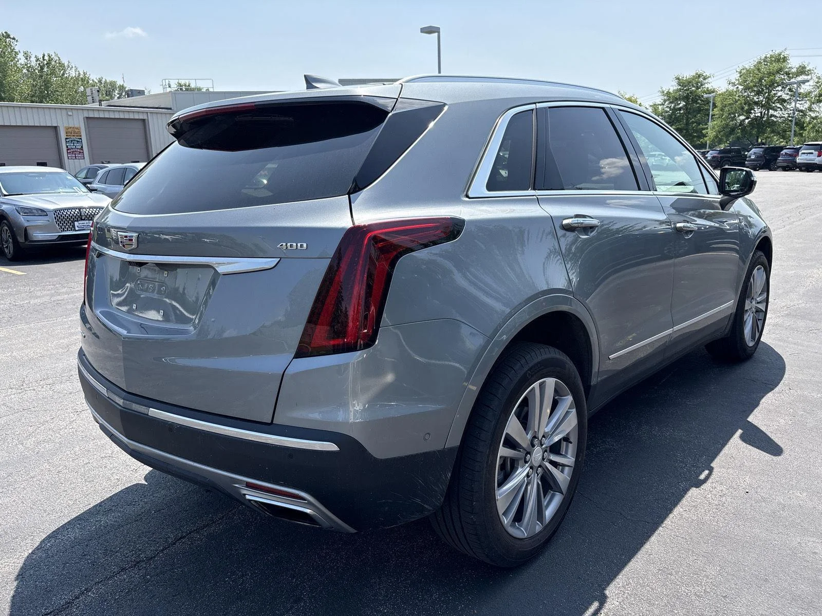 Used 2024 Argent Silver Metallic Cadillac AWD Premium Luxury image 21