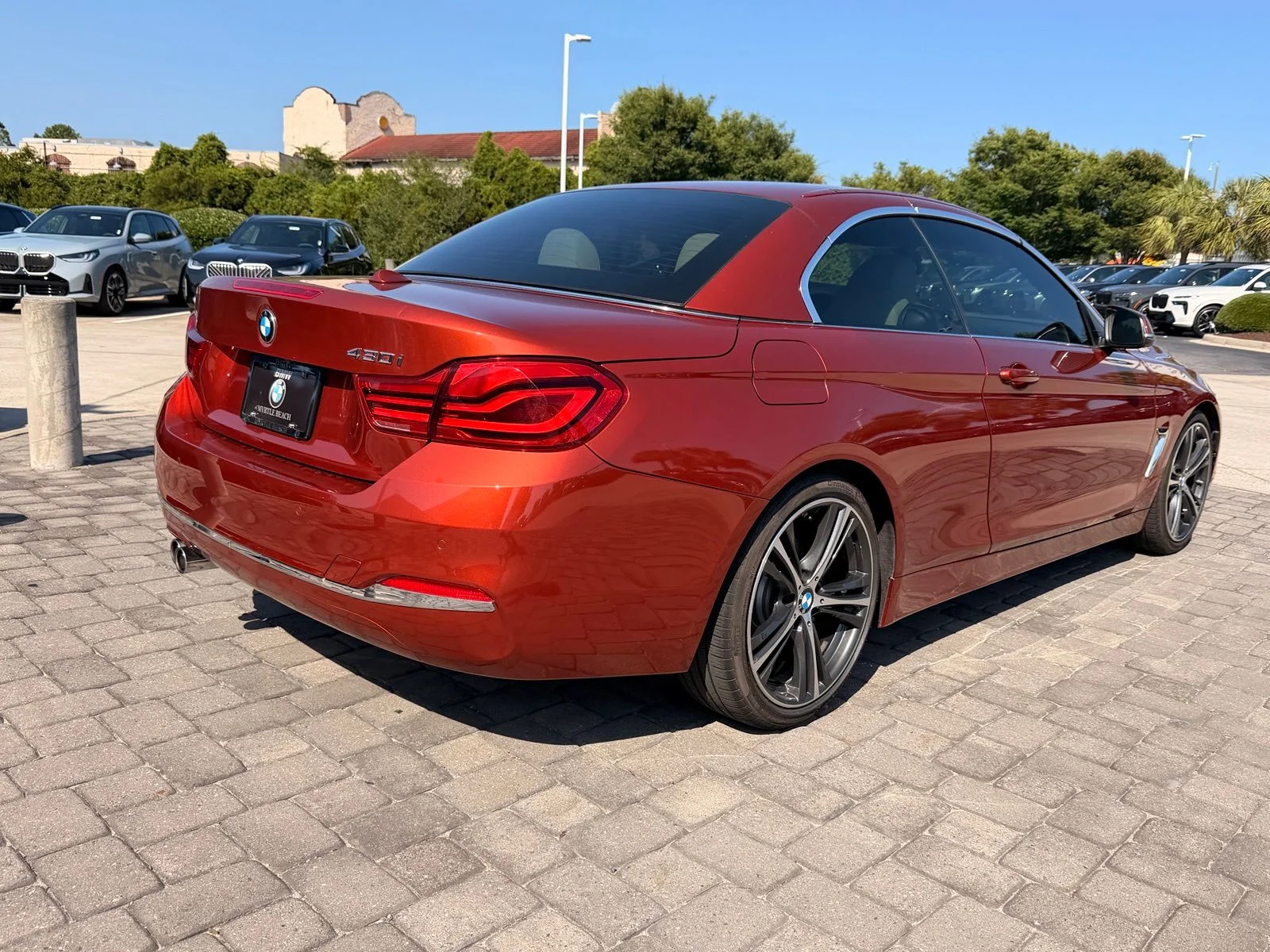 Used 2018 Sunset Orange Metallic BMW 430i image 7