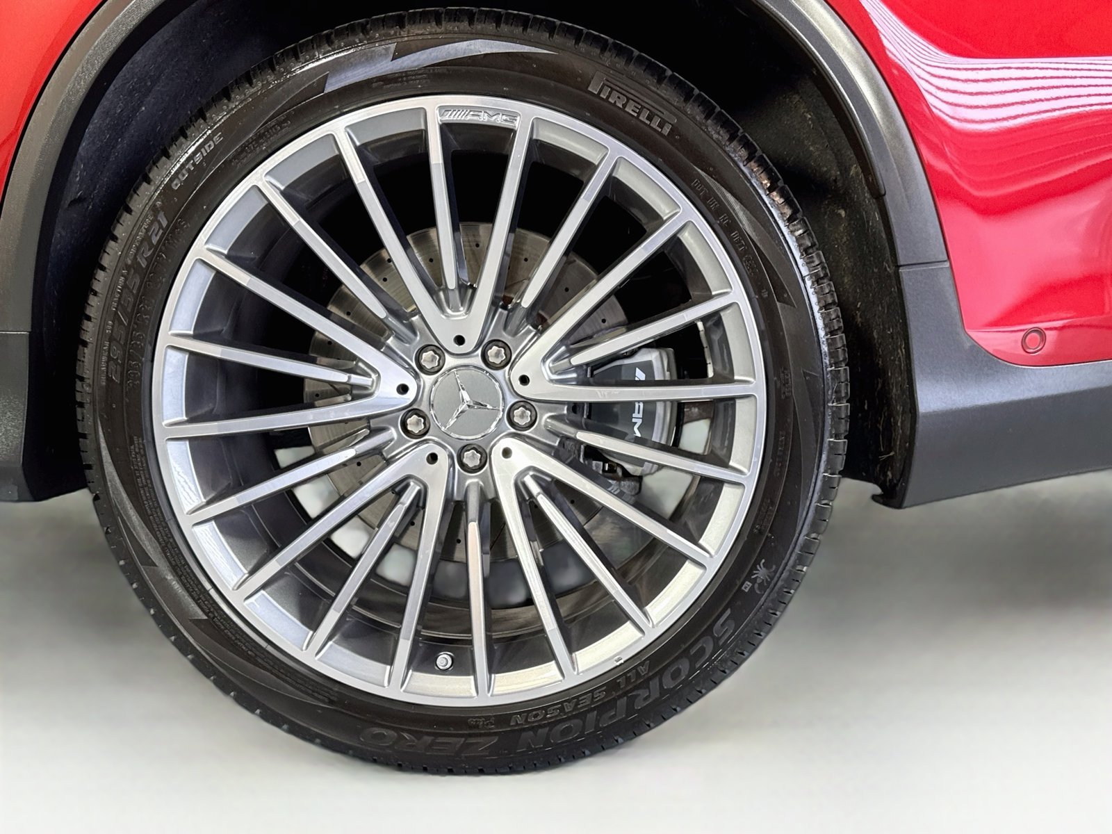Used 2020 Designo Cardinal Red Metallic Mercedes-Benz AMG® GLC 63 image 30