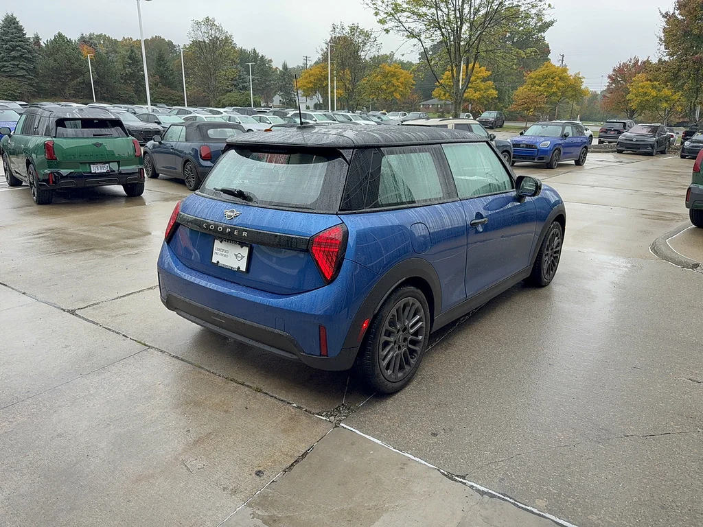 Certified Used 2026 Icy Sunshine Blue Metallic MINI Cooper C image 4