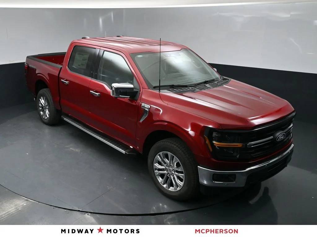 New 2026 Ruby Red Metallic Ford XLT image 1