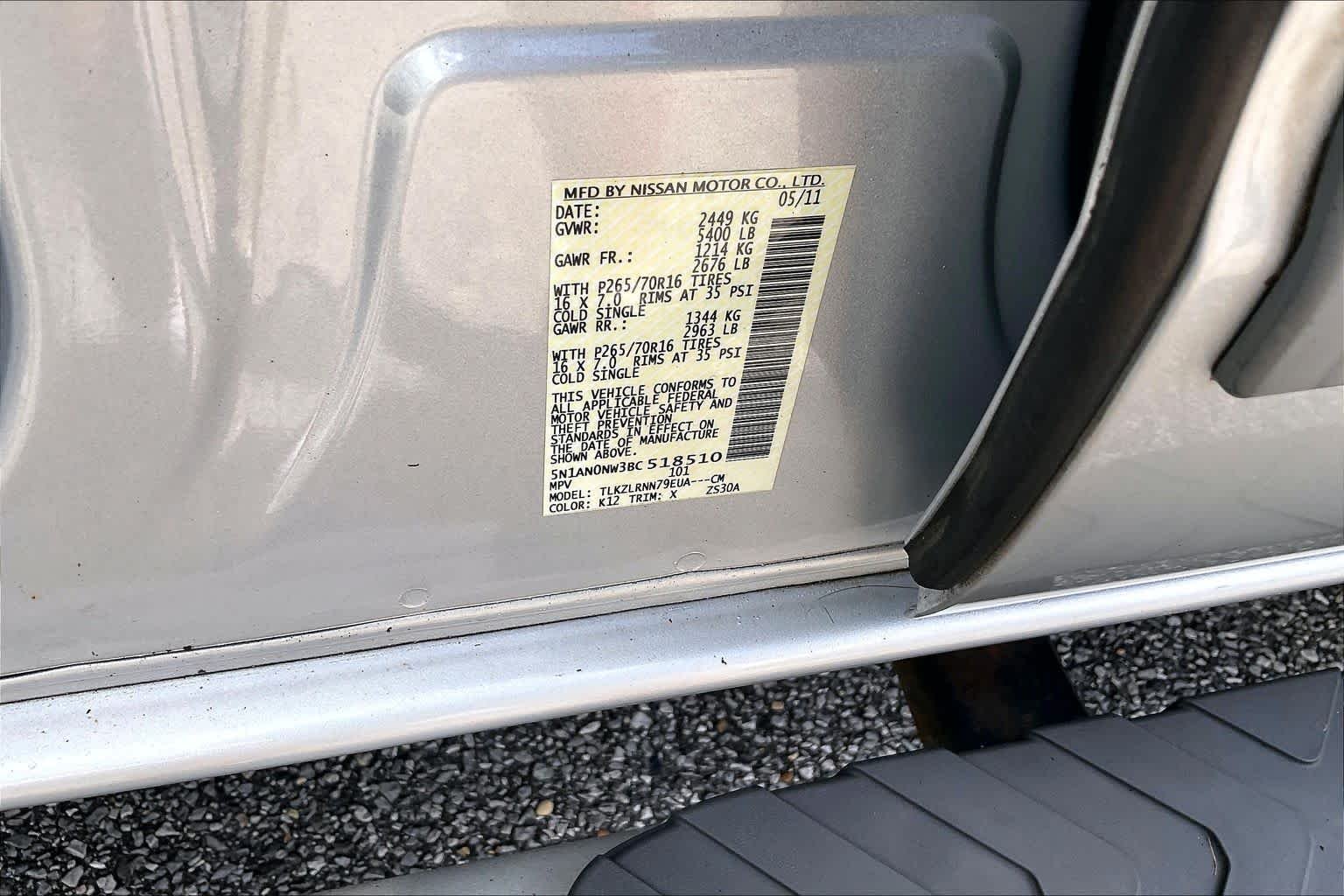 Used 2011 Silver Lightning Nissan S image 34