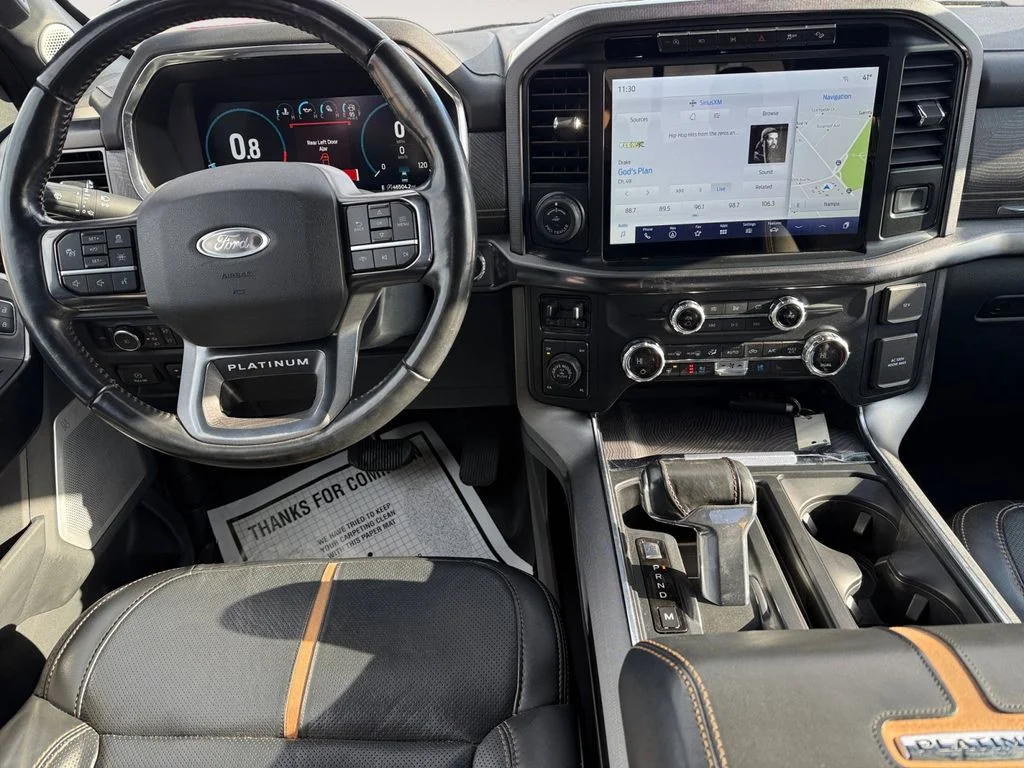 Used 2021 White Ford Platinum image 10