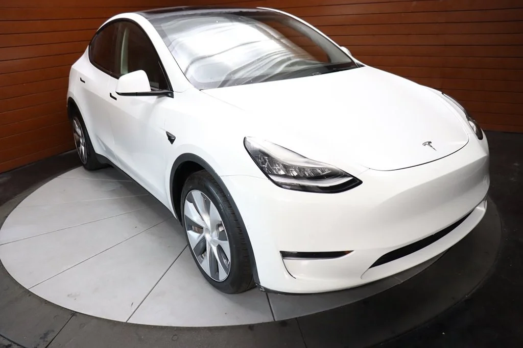 Used 2023 Pearl White Multi-Coat Tesla Long Range image 12