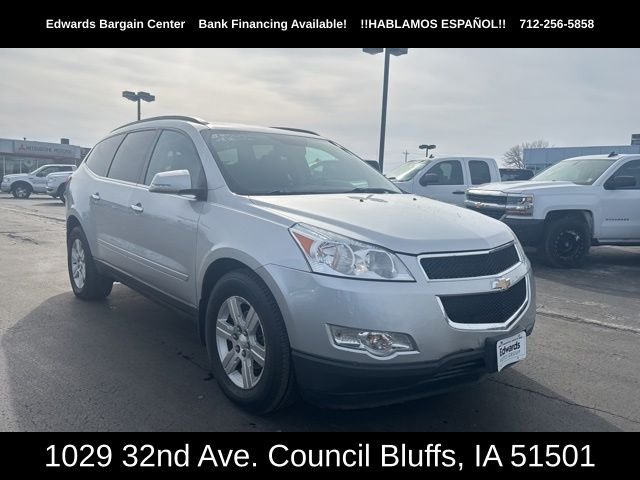 Used 2011 Chevrolet Traverse 2LT with VIN 1GNKVJED4BJ217213 for sale in Council Bluffs, IA