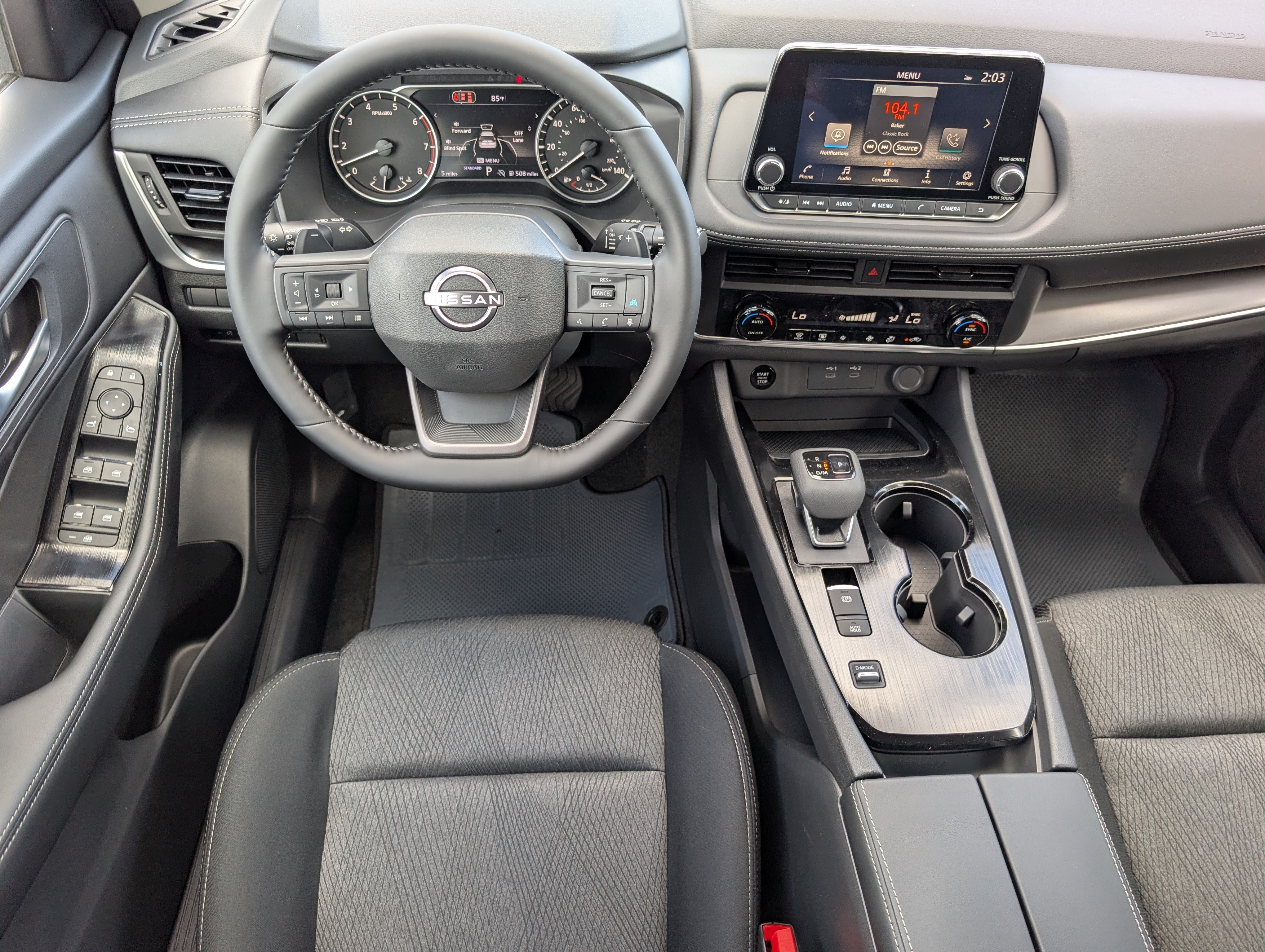 New 2026 Super Black Nissan SV image 6