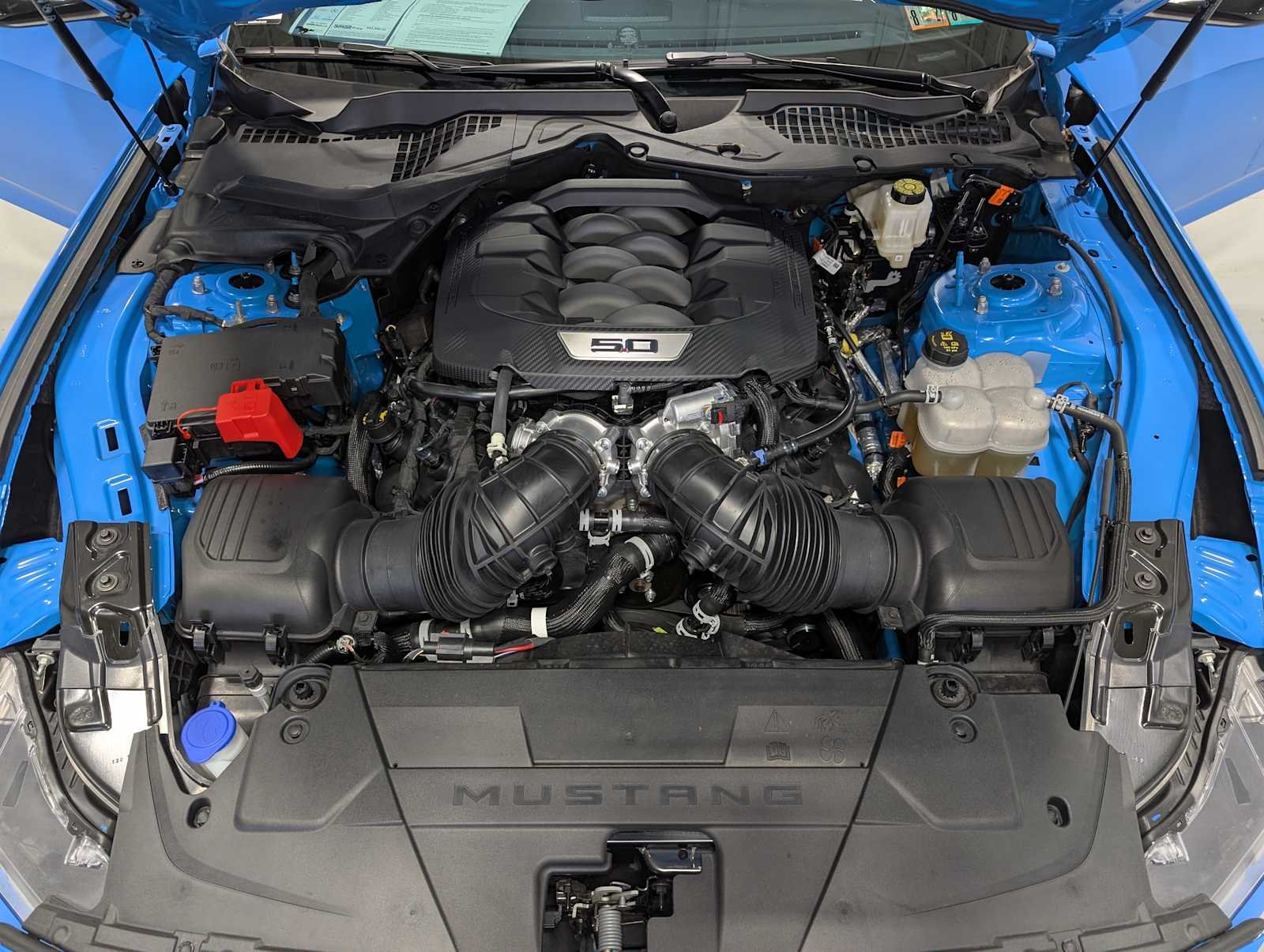 Used 2025 Grabber Blue Ford GT Premium image 14