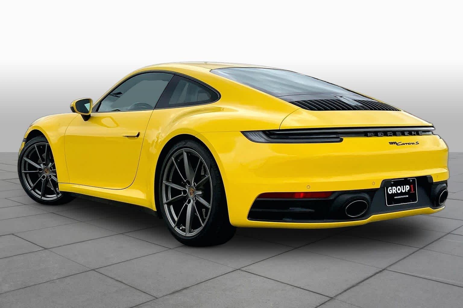 Used 2021 Racing Yellow Porsche Carrera S image 12