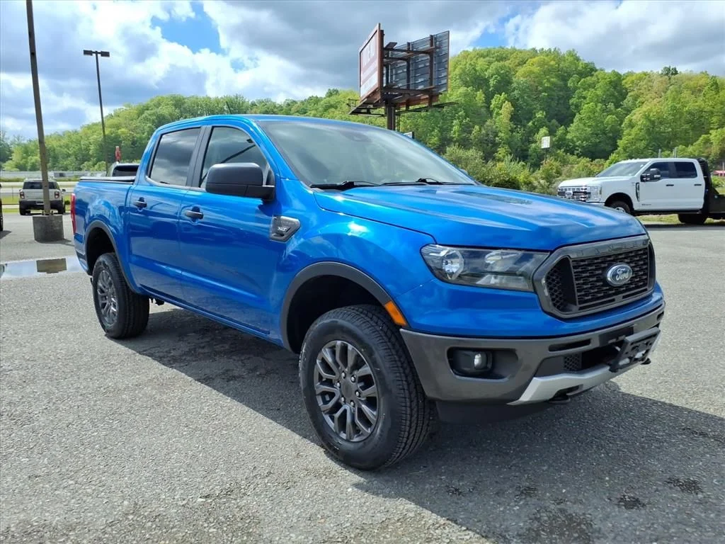 Used 2021 Blue Metallic Ford XLT image 7