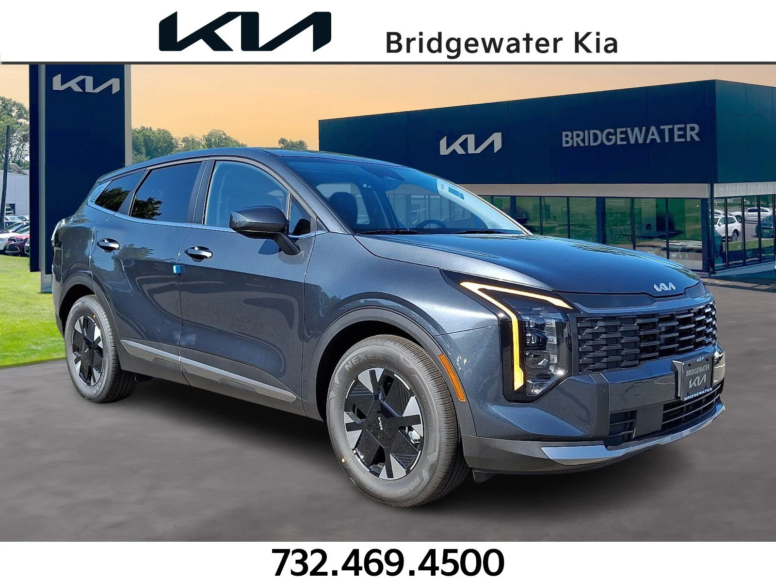 New 2026 Gravity Gray Kia LX image 1