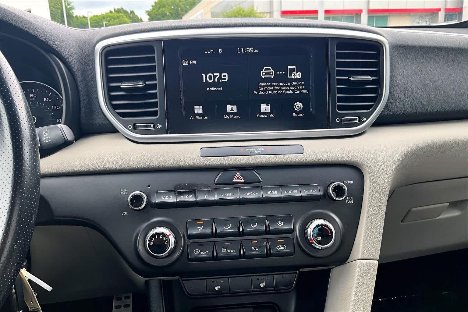 Used 2021 Sparkling Silver Kia S image 36