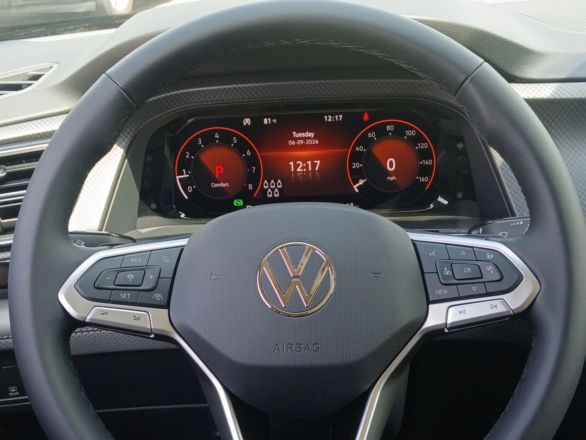 New 2026 Deep Black Pearl Volkswagen 2.0T Peak Edition image 11