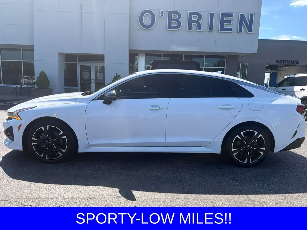 Used 2022 Glacial White Pearl Kia GT-Line image 2