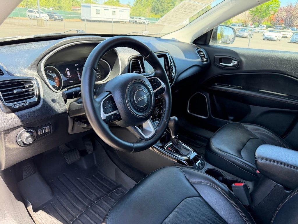 Used 2020 White Clearcoat Jeep Limited image 16