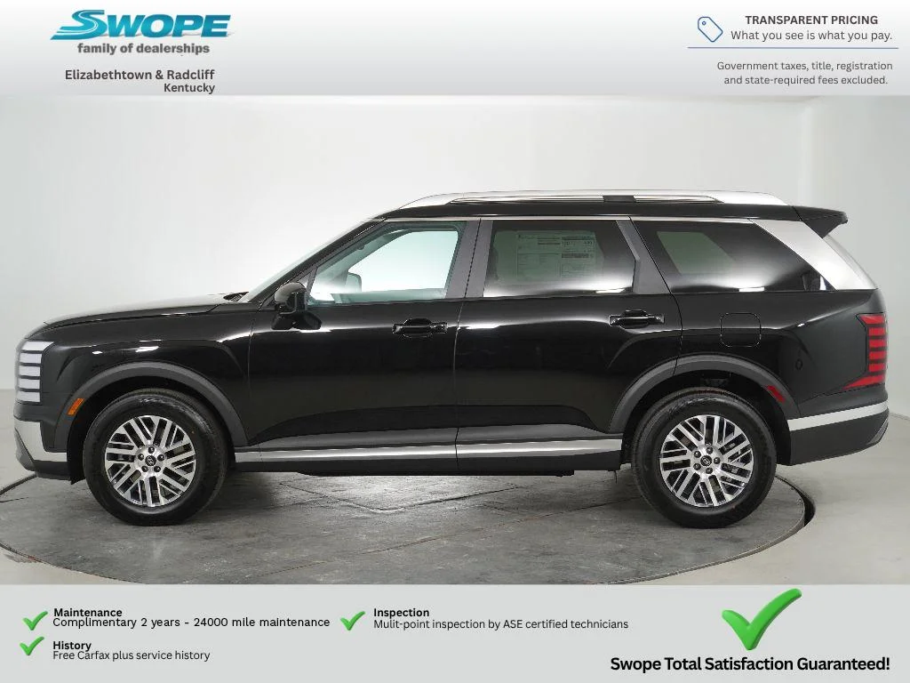New 2026 Abyss Black Pearl Hyundai SEL 7P image 6