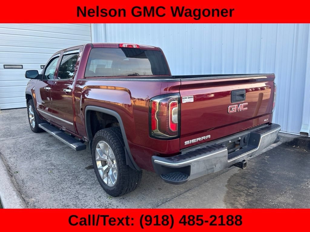 Used 2017 CRIMSON RED TINTCOAT GMC SLT image 6
