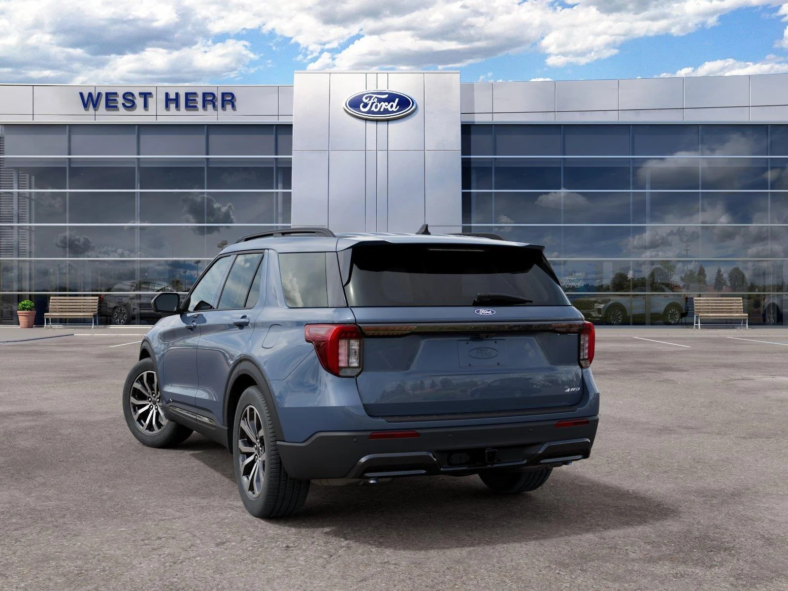 New 2027 Vapor Blue Metallic Ford ST-Line image 4
