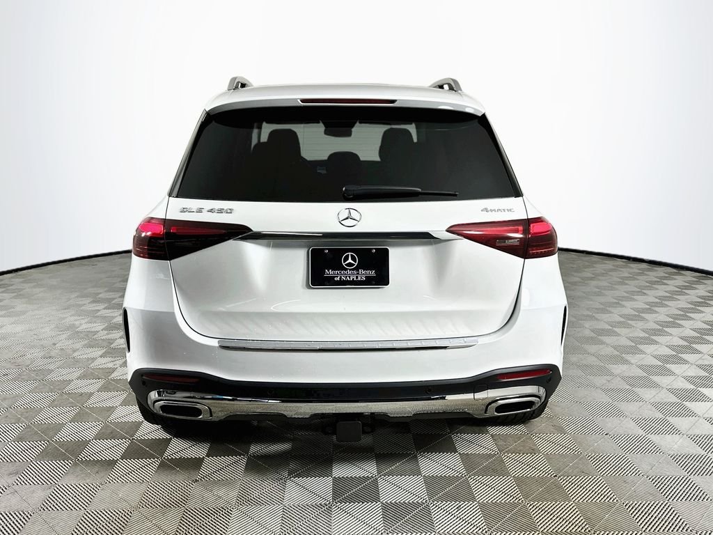 New 2026 MANUFAKTUR Moonlight White Metallic Mercedes-Benz GLE 450 image 6