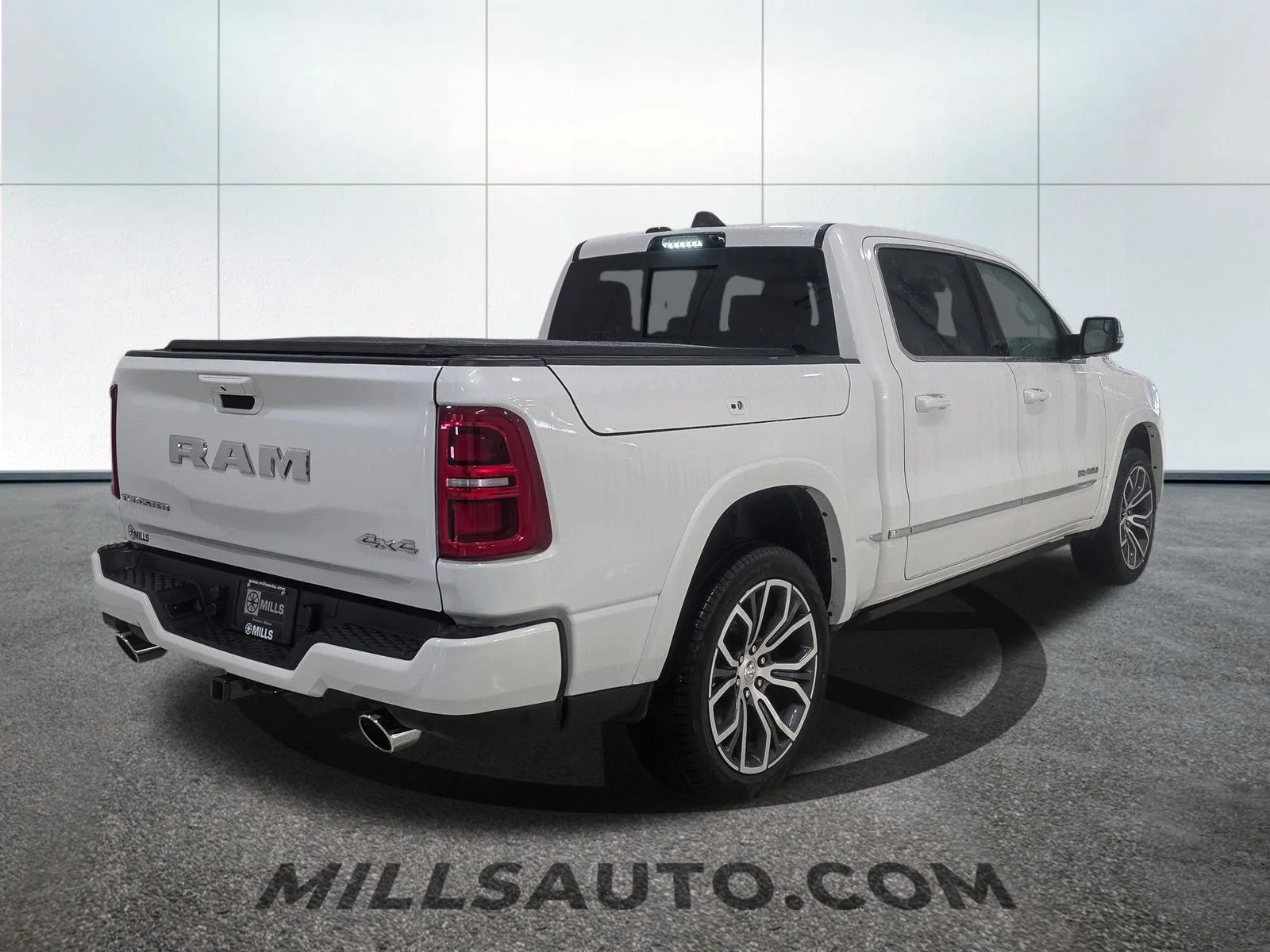 New 2026 Ivory White Tri-Coat Pearl-Coat Exterior Paint RAM Tungsten image 8