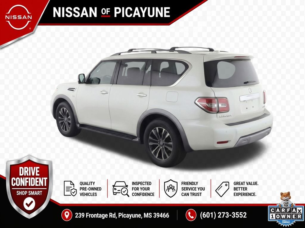 Used 2018 White Nissan Platinum image 3